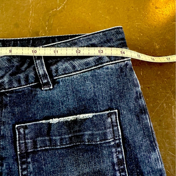 Anine Bing Patch Pocket Straight Leg Jeans - Picture 7 of 14